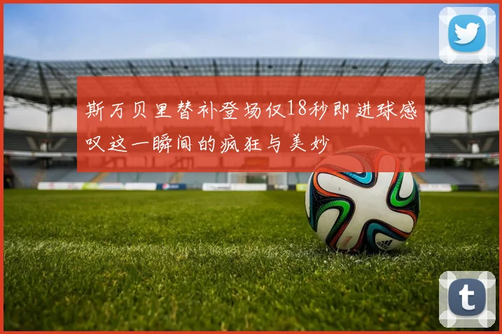 斯万贝里替补登场仅18秒即进球感叹这一瞬间的疯狂与美妙